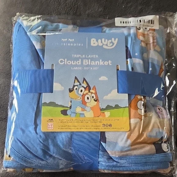Little Sleepies Clound Blanket - Picture 1 of 2